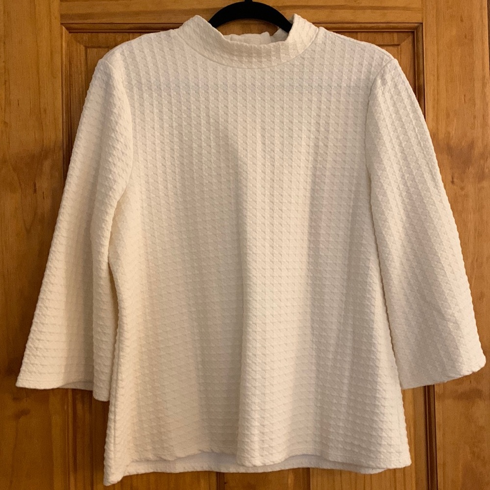 Cream turtle neck